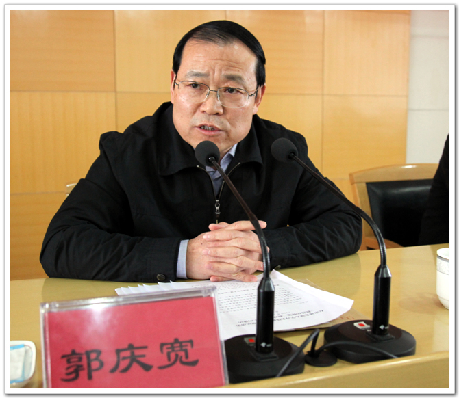 市建委主任郭庆宽对第二批学习实践科学发展观活动进行部署和安排