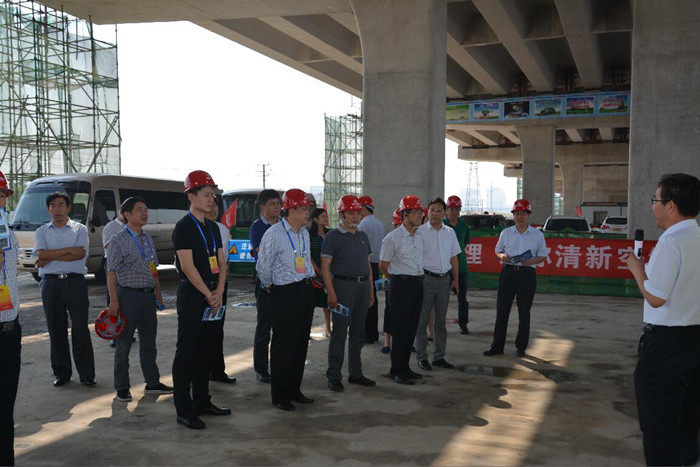 郑州市人大领导深入调研东三环（107辅道）快速化工程PPP项目建设工作