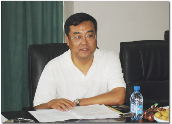 市建委副主任姜海参加会议并提出要求