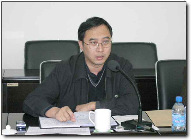 会议由省建设厅建筑业管理处副处长刘志宏主持